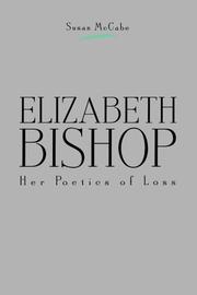 Cover of: Elizabeth Bishop by Susan McCabe