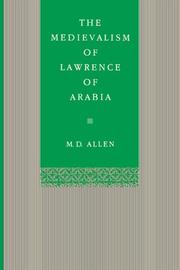 Cover of: Medievalism Lawrence Of Arabia