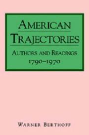 Cover of: American Trajectories