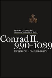 Cover of: Conrad II, 990-1039 by Herwig Wolfram