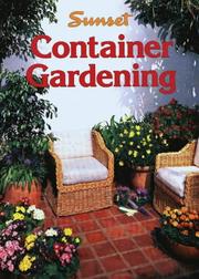 Cover of: Container gardening