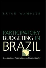 Participatory Budgeting in Brazil by Brian Wampler