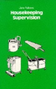 Cover of: Housekeeping Supervision (M & E Tecbook Series)