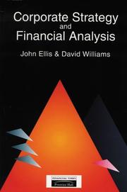 Cover of: Corporate Strategy and Financial Analysis: Managerial, Accounting and Stock Market Perspectives