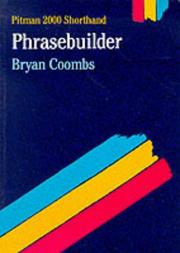 Cover of: Pitman 2000 Phrasebuilder by Coombs, Bryan Coombs