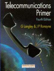 Cover of: Telecommunications Primer by Graham Langley, John Ronayne