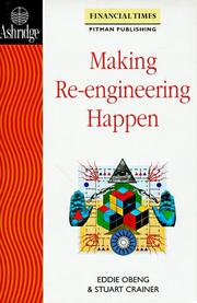 Cover of: Making re-engineering happen
