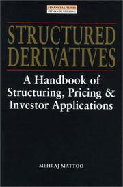 Cover of: Structured Derivatives by Mehraj Mattoo