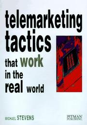 Cover of: Telemarketing Tactics: Twenty Ways to Improve Effectiveness (Pitman Marketing)