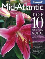 Cover of: Sunset Mid-Atlantic Top 10 Garden Guide (Top 10 Garden Guides)