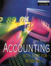 Cover of: Accounting with SAGE for Windows | David Royall