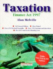 Cover of: Taxation by Alan Melville