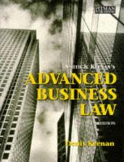 Cover of: Smith and Keenan's Advanced Business Law by Kenneth Smith, Denis Keenan