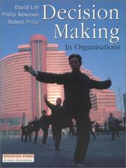 Cover of: Decision Making in Organisations