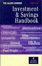 Cover of: The Allied Dunbar Investment and Savings Handbook