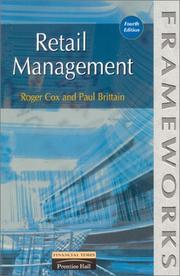 Cover of: Retail Management