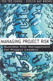 Cover of: Managing Project Risk