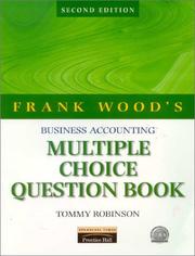 Cover of: Frank Wood's Business Accounting Multiple Choice Question Book