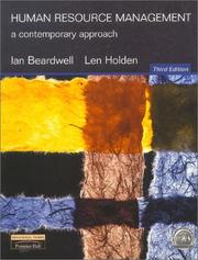 Cover of: Human Resource Management: A Contemporary Approach