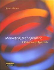 Cover of: Marketing Management: A Relationship Approach