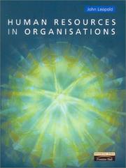 Cover of: Human Resources in Organisations: An Integrated Approach