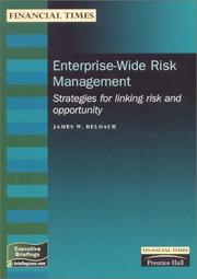 Cover of: Enterprise-Wide Risk Management by James Deloach, Nick Temple