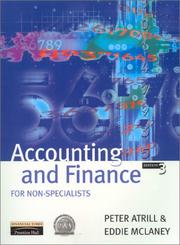Accounting and finance for non-specialists by Peter Atrill