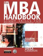 The MBA Handbook by Sheila Cameron