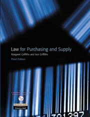 Law for Purchasing and Supply by Margaret Griffiths, Ivor Griffiths