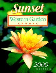 Cover of: Sunset Western Garden Annual 2000 (Western Garden Annual) by Sunset Books