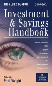 Cover of: The Allied Dunbar Investment and Savings Handbook