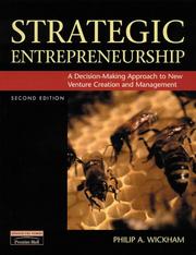 Cover of: Strategic Entrepreneurship | Philip A. Wickham