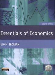 Essentials of economics by John Sloman