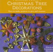 Cover of: Christmas Tree Decorations by Deborah Schneebeli-Morrell