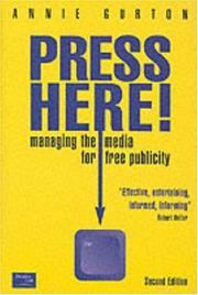 Cover of: Press Here by Annie Gurton