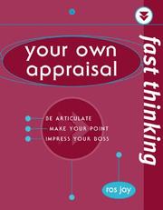 Cover of: Fast Thinking: Your Own Appraisal (Fast Thinking)