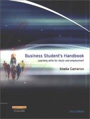 Cover of: Business Student's Handbook: Learning Skills for Study & Employment