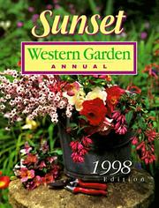Cover of: Sunset Western Garden Annual 1998 (Western Garden Annual)