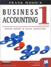 Cover of: Frank Wood's Business Accounting 1 by Frank Wood, Alan Sangster