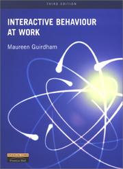 Cover of: Interactive behaviour at work