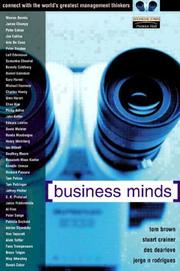 Cover of: Business Minds | Tom Brown