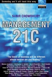 Cover of: Management 21C by Subir Chowdhury