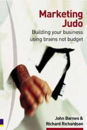 Cover of: Marketing Judo: Building Your Business Using Brains Not Budget