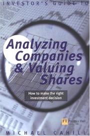 Cover of: Investor's guide to analyzing companies and valuing shares: how to make the right investment decision