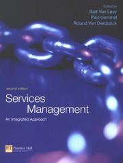 Cover of: Services Management: An Integrated Approach