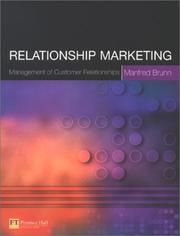 Cover of: Relationship marketing by Manfred Bruhn