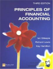 Cover of: Principles Of Financial Accounting