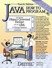 Cover of: Java: How to Program with Pin Card