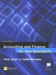 Cover of: Accounting and finance for non-specialists