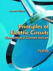 Cover of: Value Pack: Principles of Electric Circuits